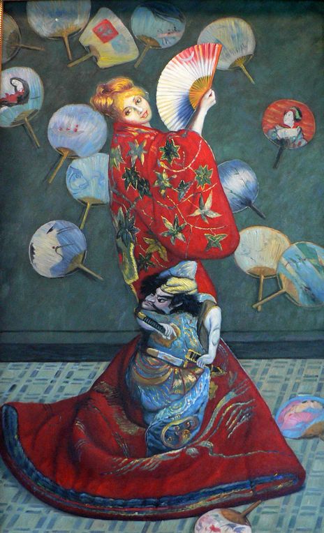Camille Monet in Japanese Costume